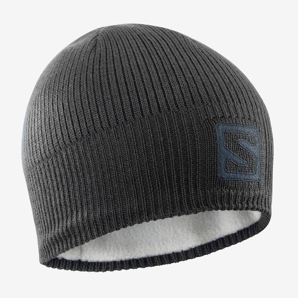 Salomon Israel LOGO - Mens Hats - Black (CJPO-64051)